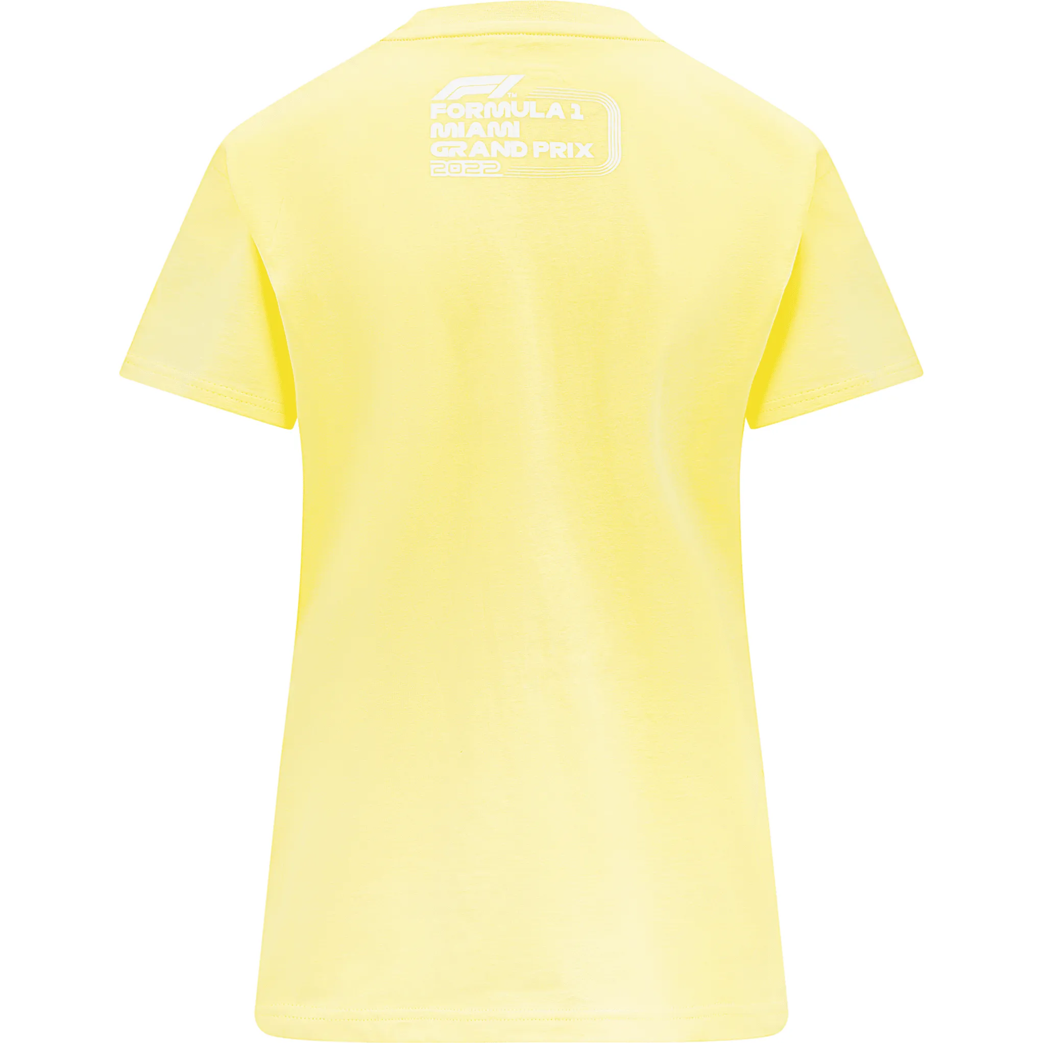 Formula 1 Tech Collection F1 Miami GP Women's Pastel T-Shirt- Pink/Yellow