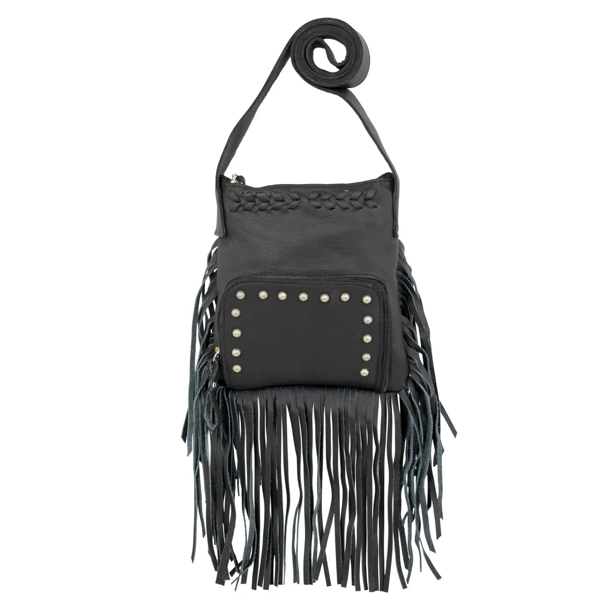 Fringed Cowgirl Crossbody w/ Front Compartment