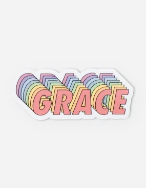 Grace Sticker