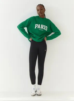 Green Oversized Paris Sweatshirt - Otis