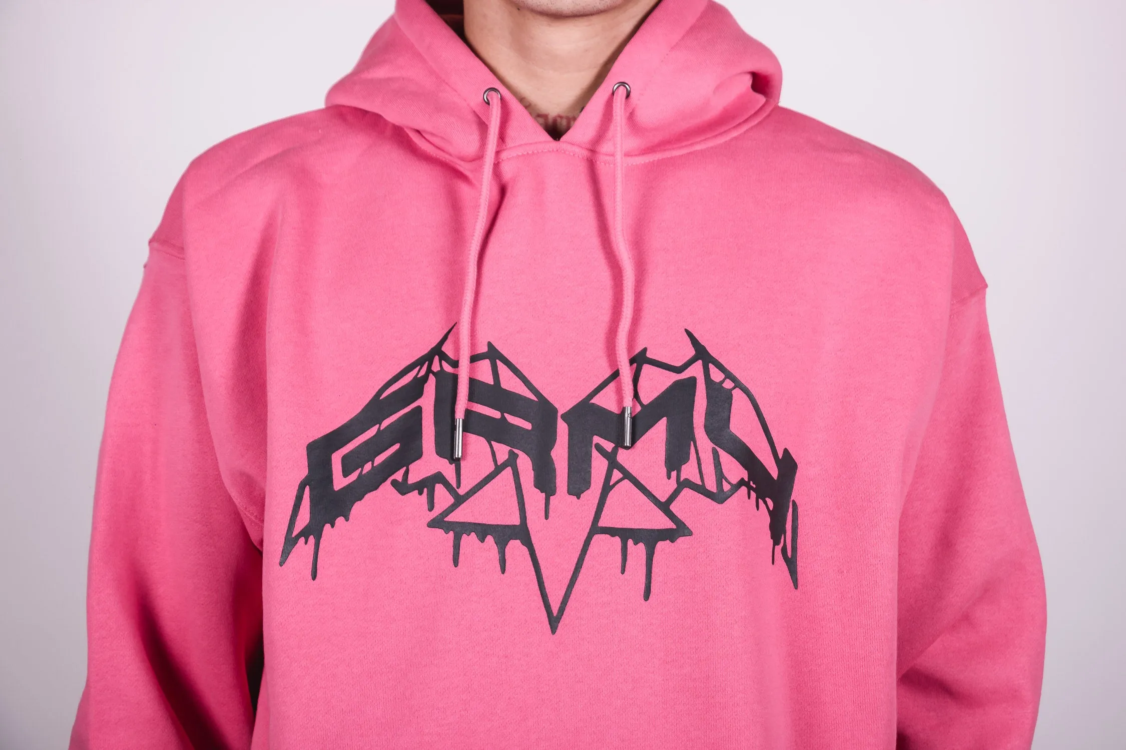 Grimey Liveution Hoodie Pink