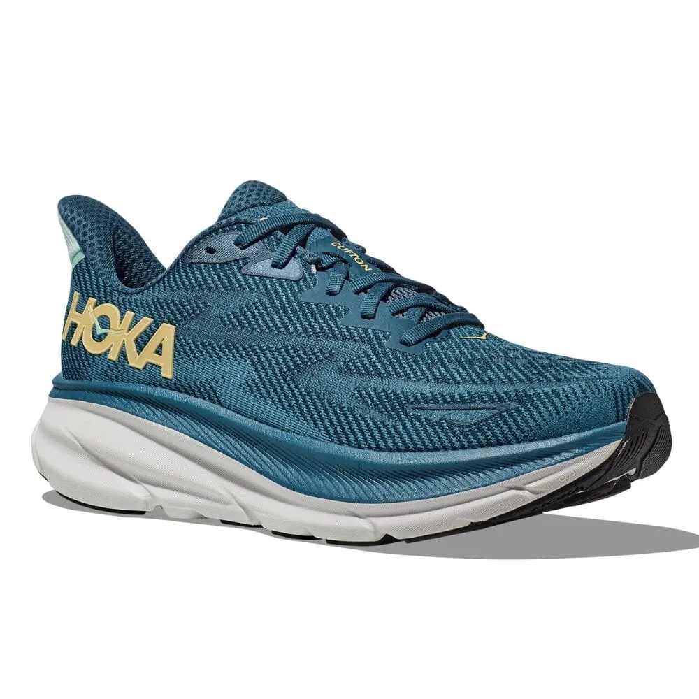 Hoka Men's Clifton 9 - Triple White