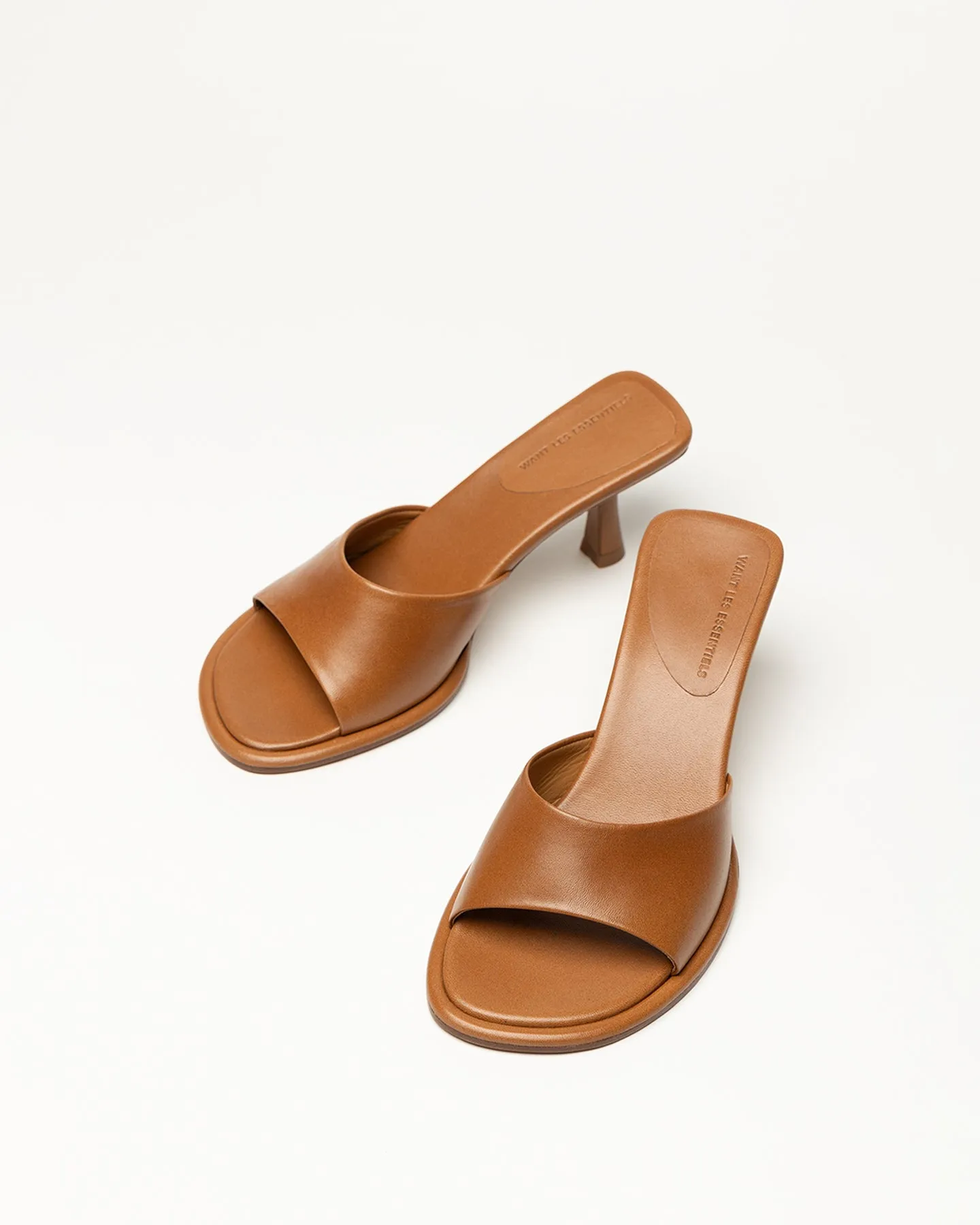 Holton Smooth Leather Heel Sandal