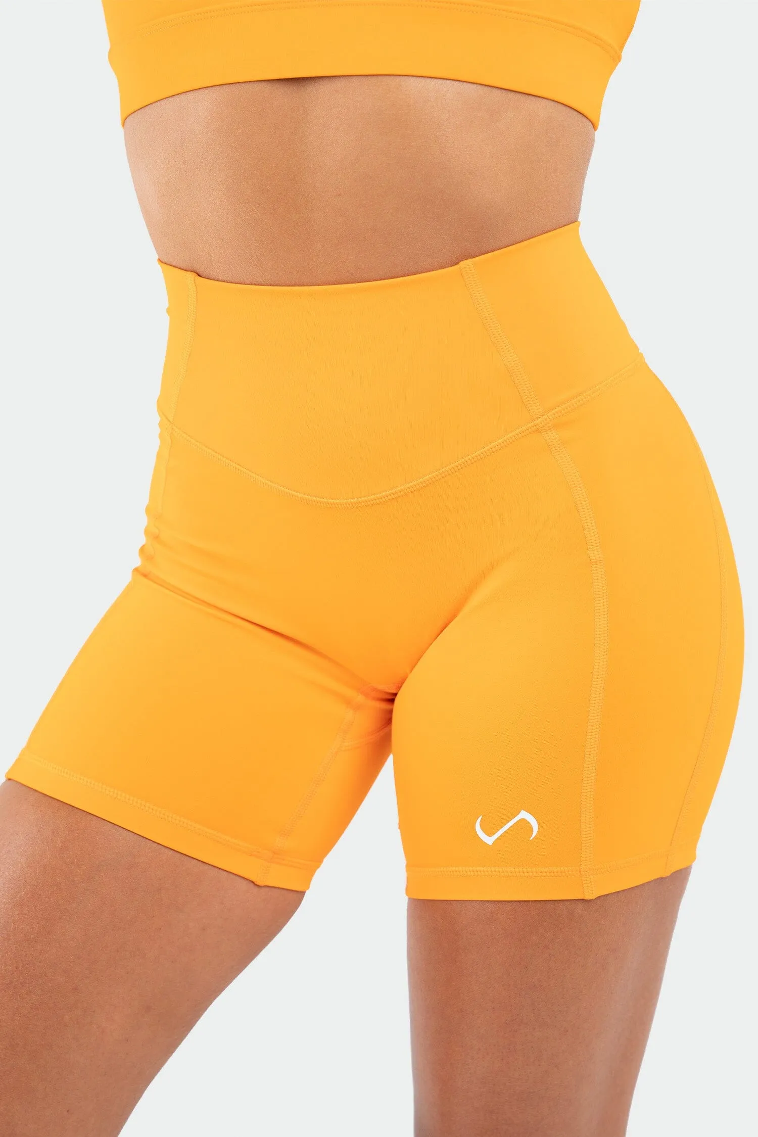 Hyper Power High Waisted Gym Shorts