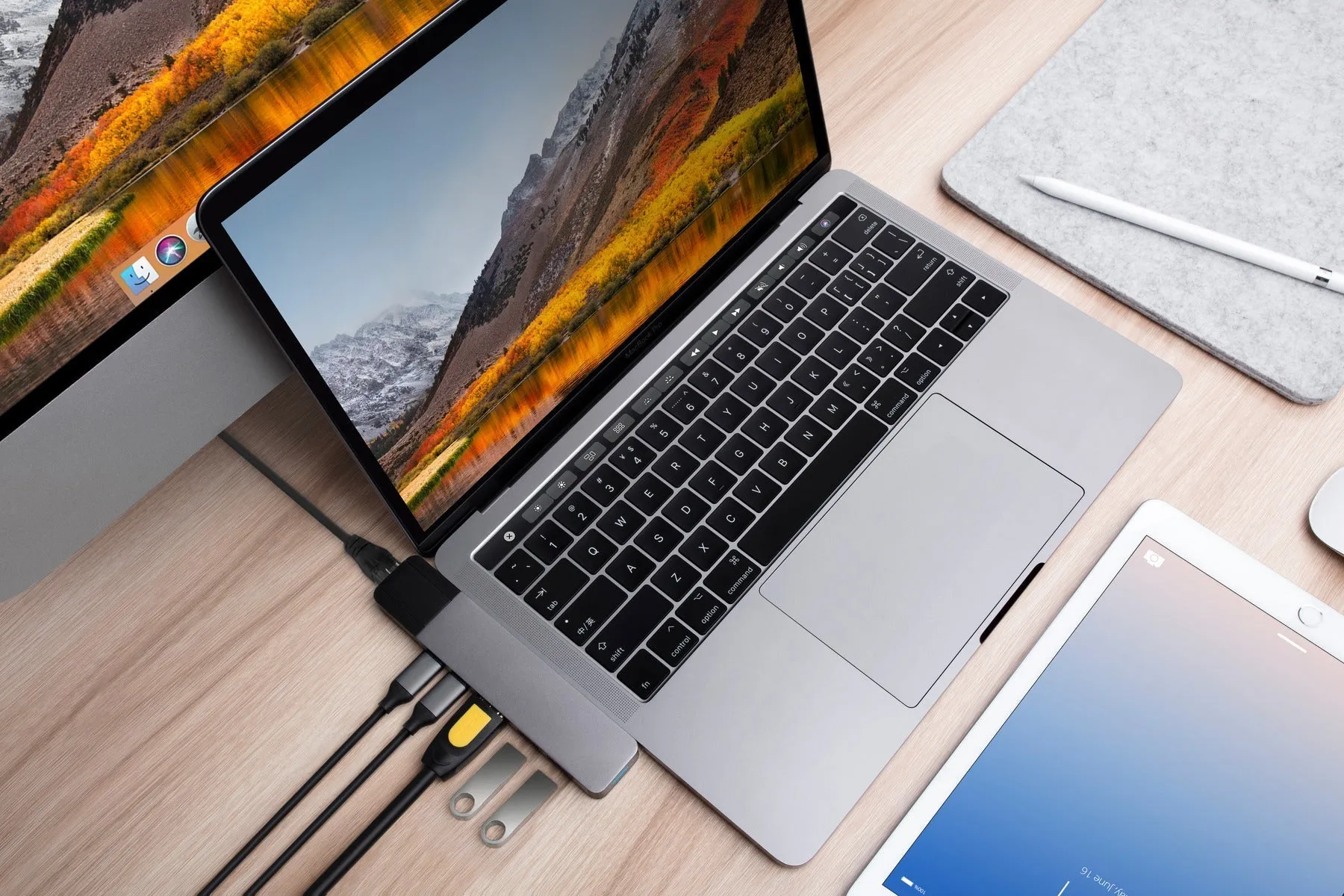 HyperDrive NET 6-in-2 USB-C Hub - Grey