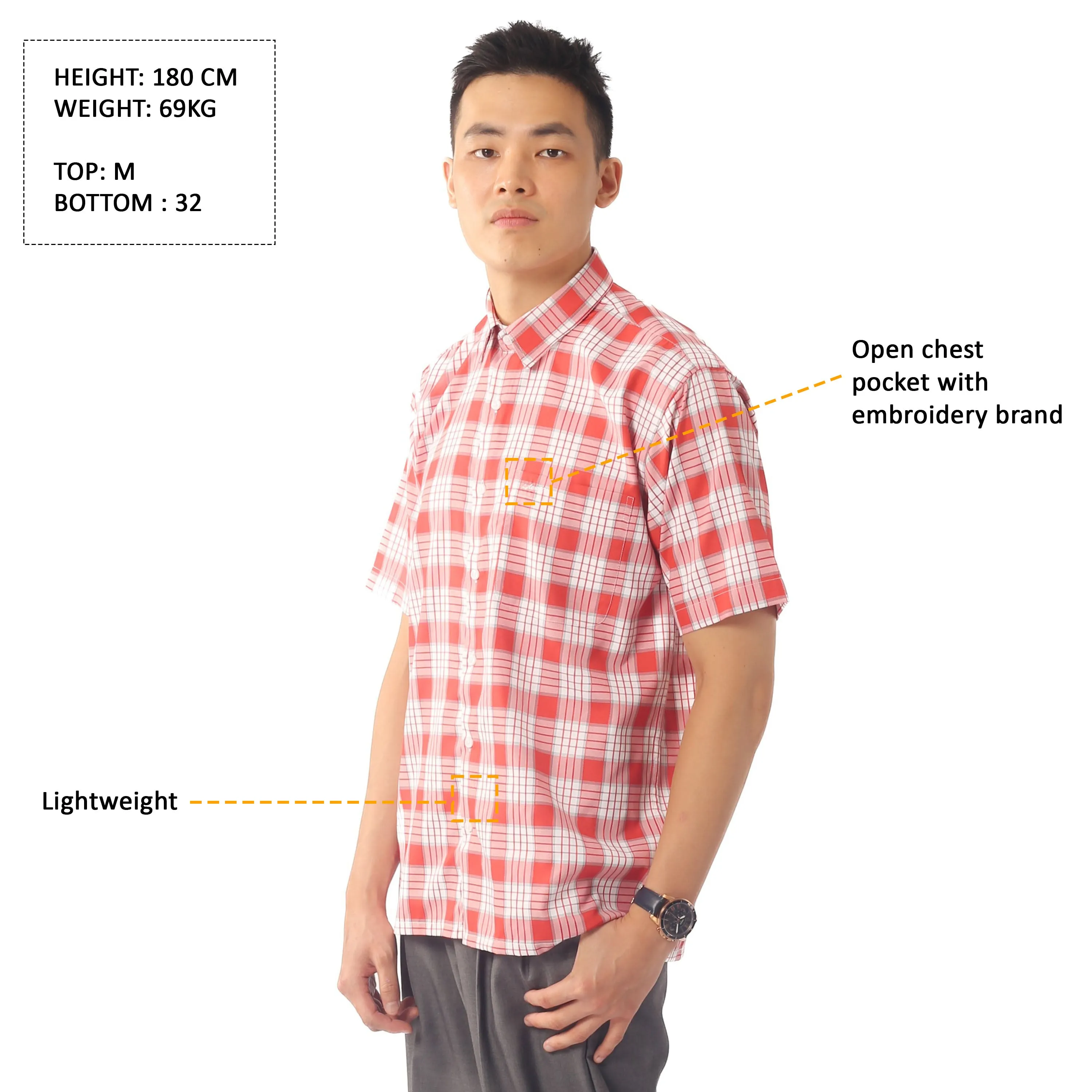 IDEXER SHORT SLEEVE SHIRT [REGULAR FIT] ID0241