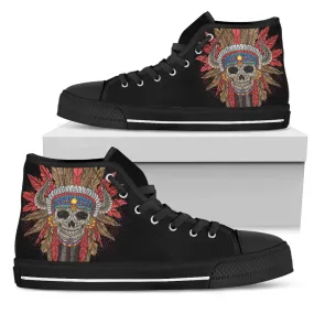 Indian Skull - High Tops