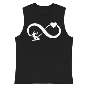 Infinity Heart and Snowboarding 1 - Muskelshirt (Unisex)