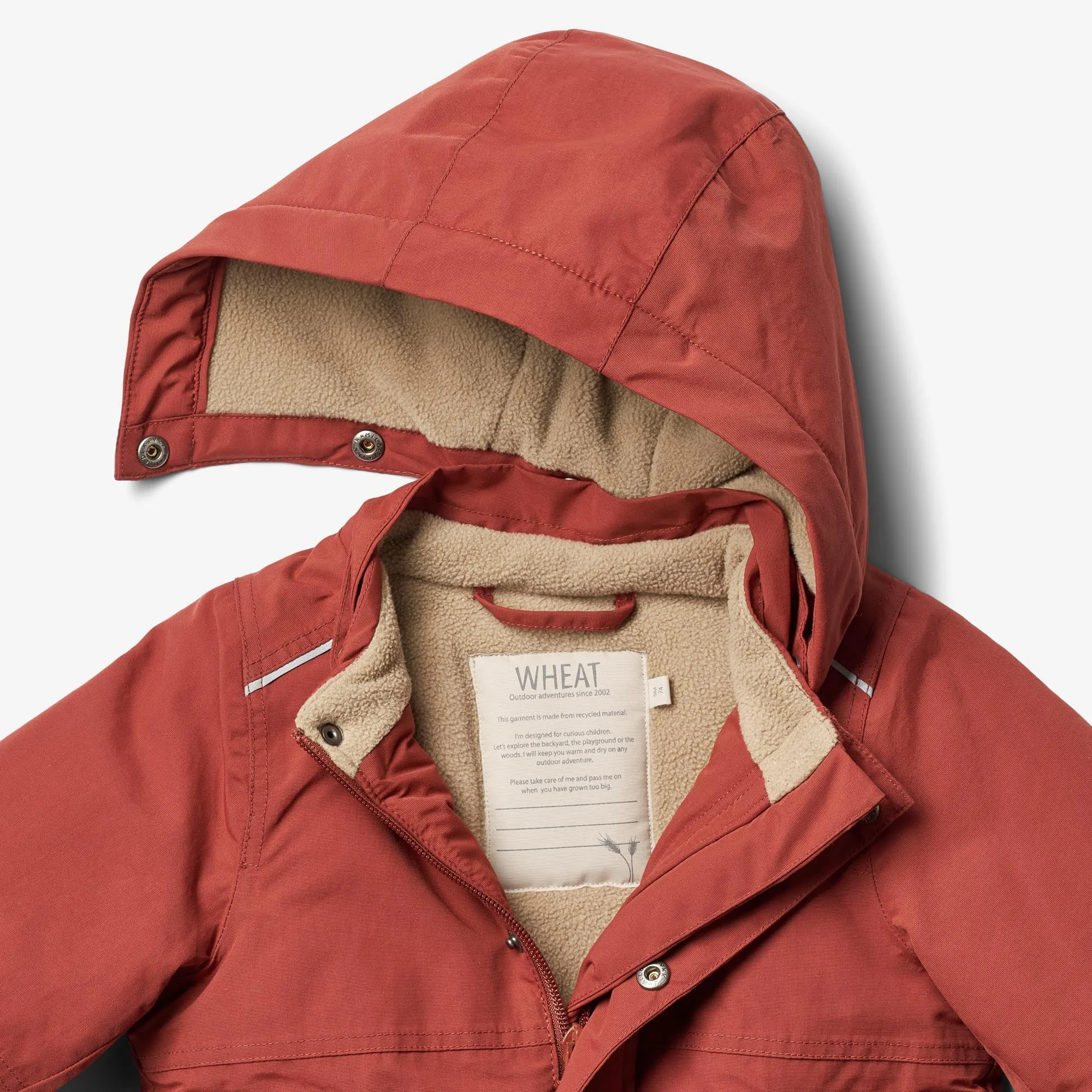 Jacket Johan Tech | Baby - red