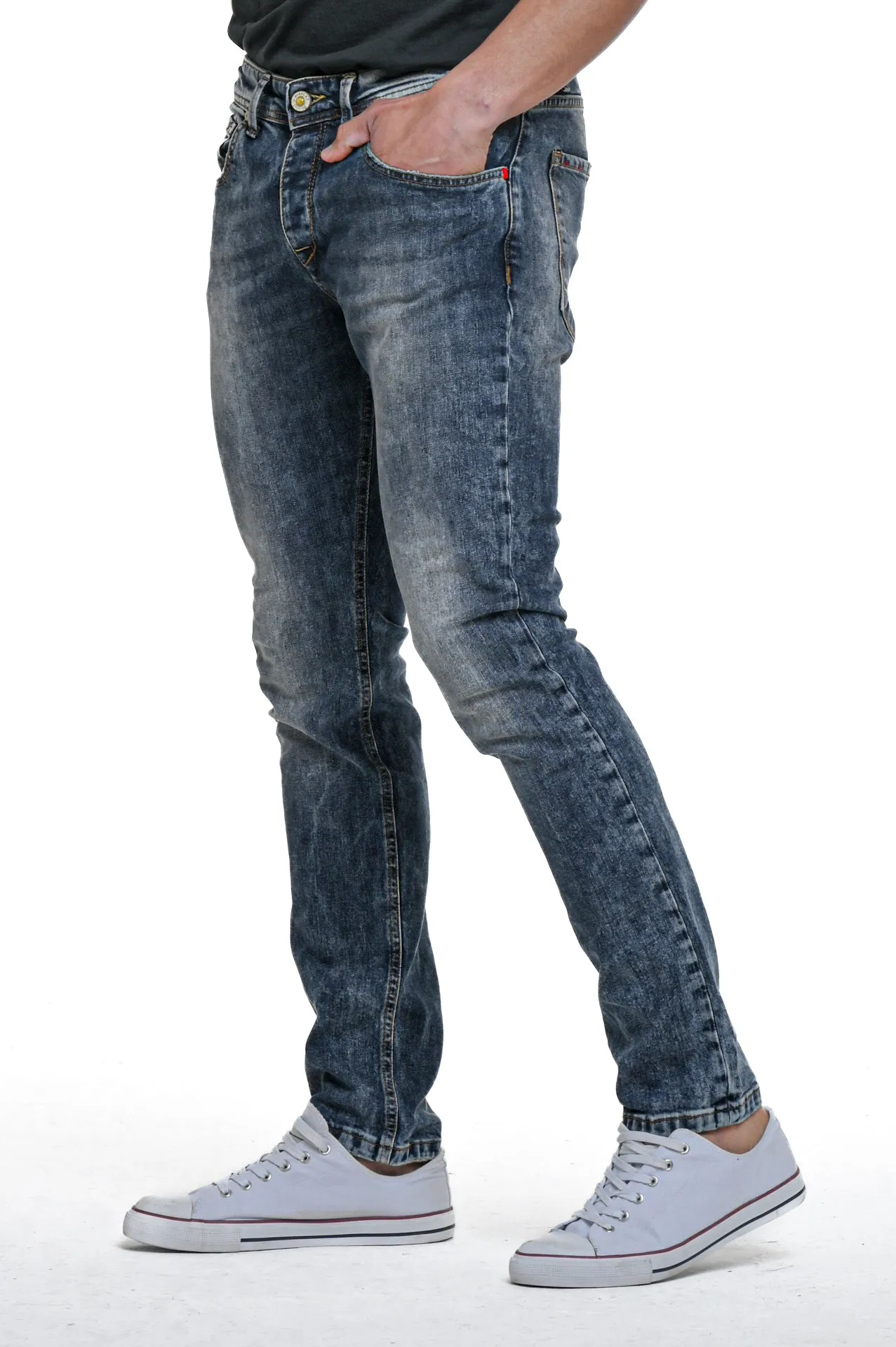 Jeans slim New London Marmorizzato SS23