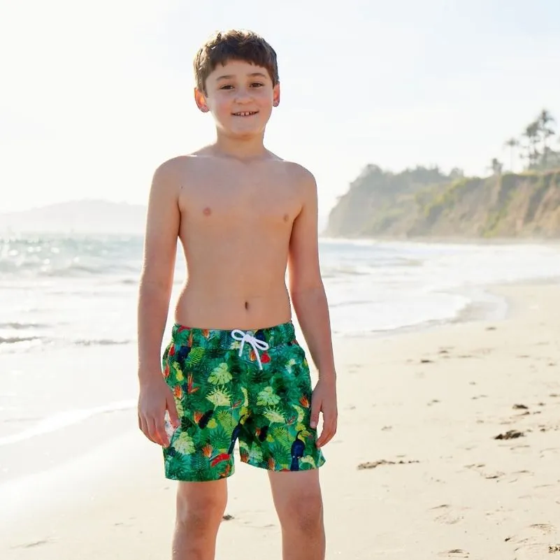 Jungle Swim Shorts for Boys UPF 50