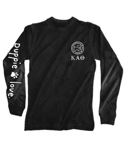 KAPPA ALPHA THETA PUP, ADULT LS (PRINTED TO ORDER)