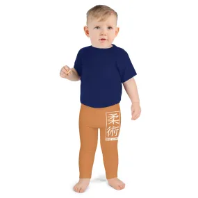 Kid's Boys Jiu-Jitsu Athletic Leggings 007 - Raw Sienna