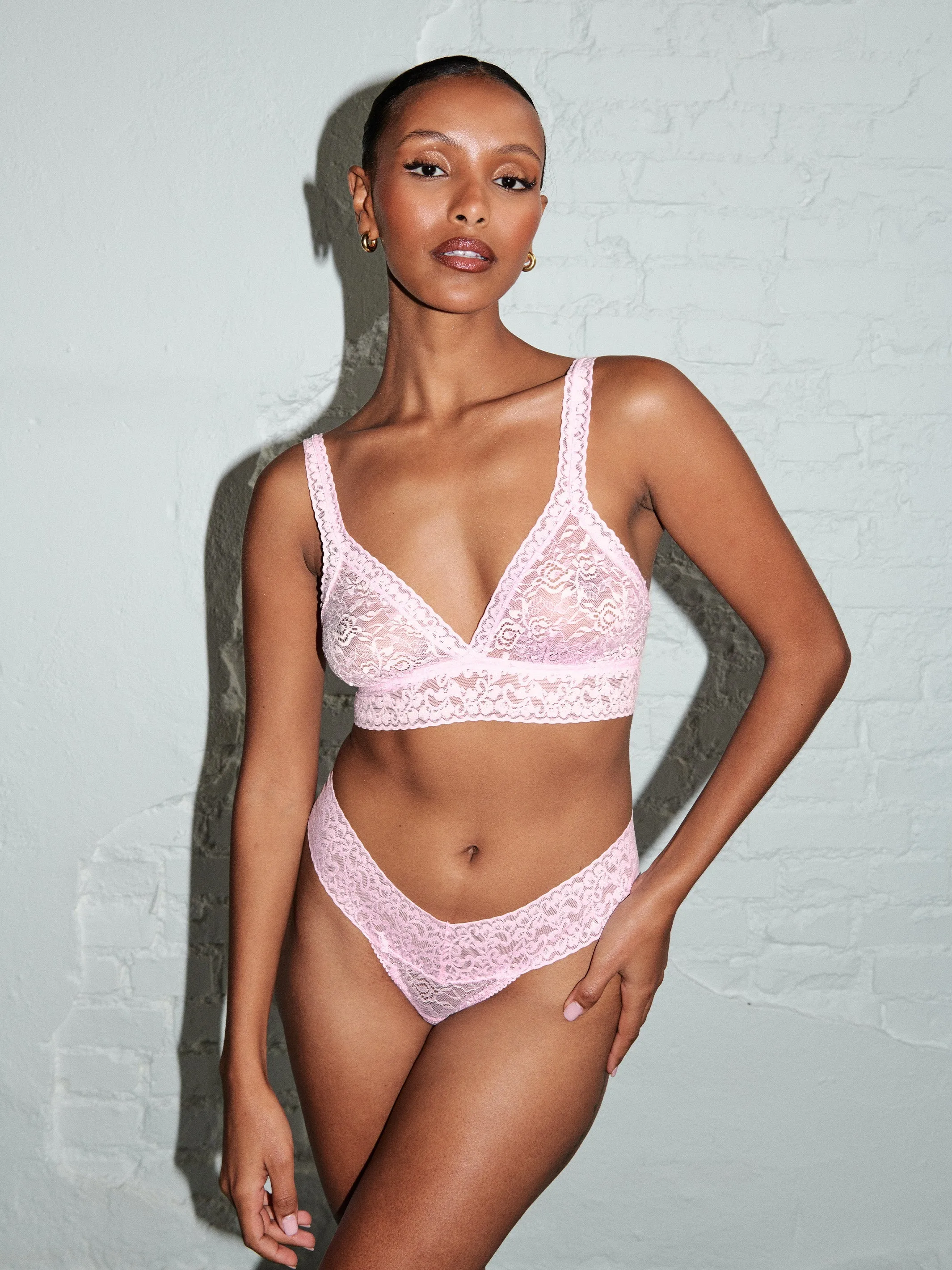 Lace Thong   Bralette