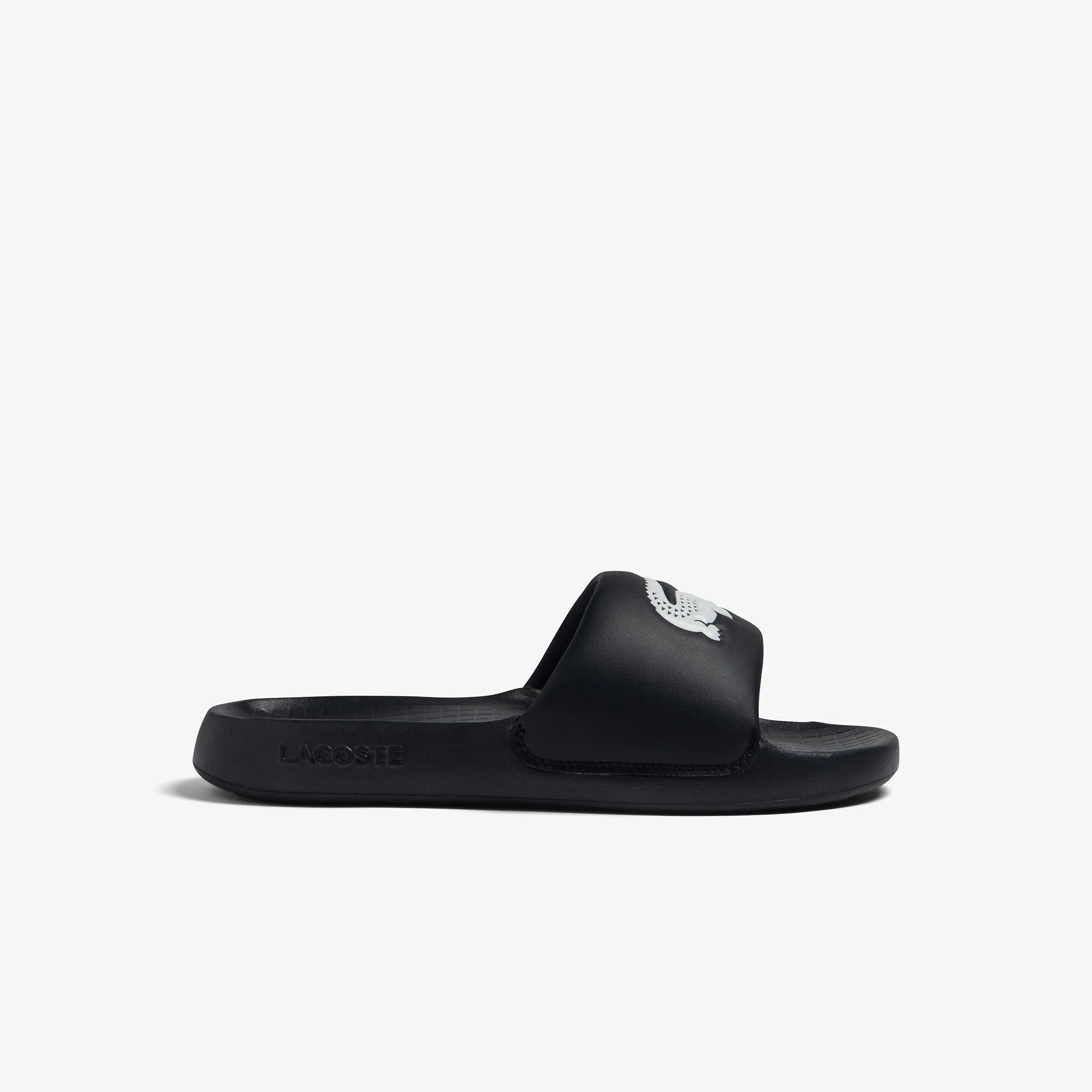 Lacoste Men's Croco 1.0 Synthetic Slides