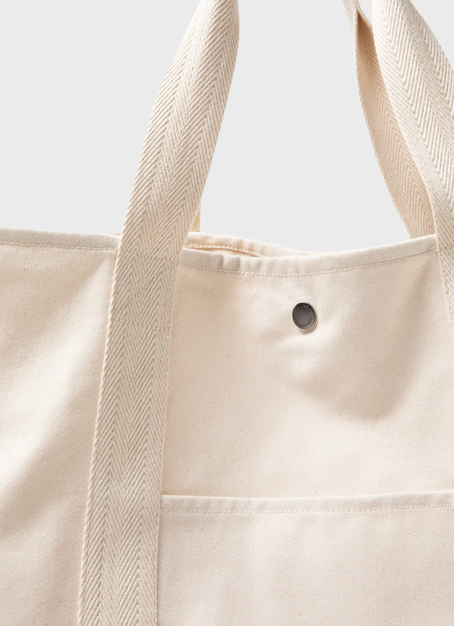 Large Tote in Off White