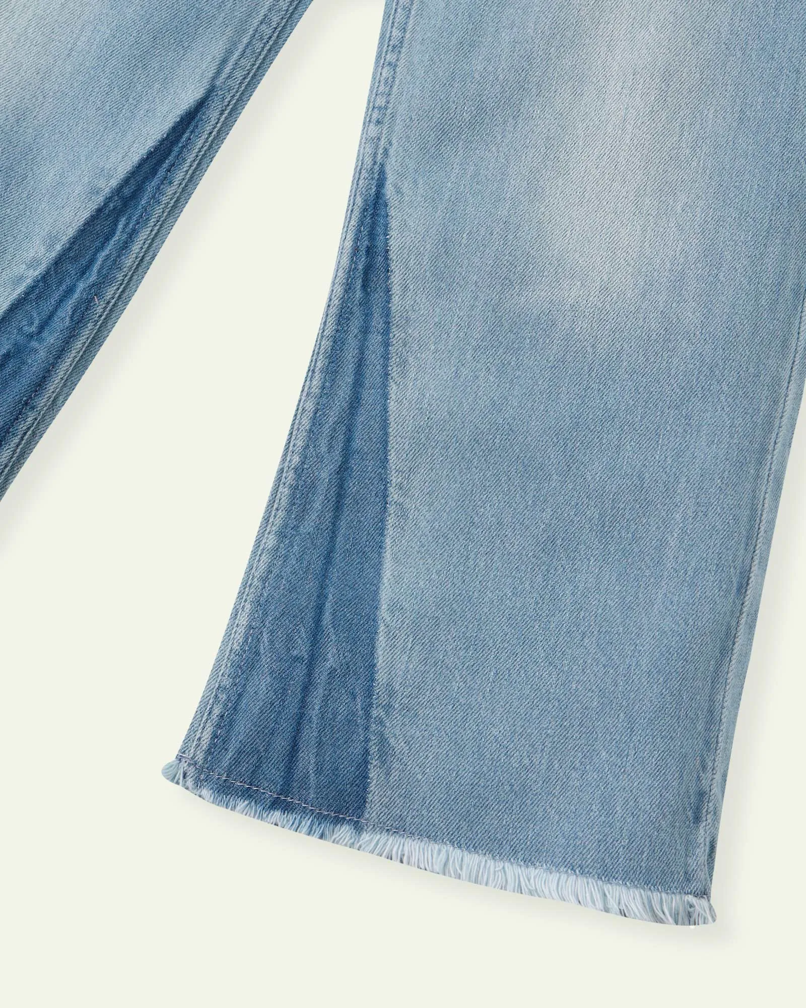 Light Wash Wide Leg Jeans