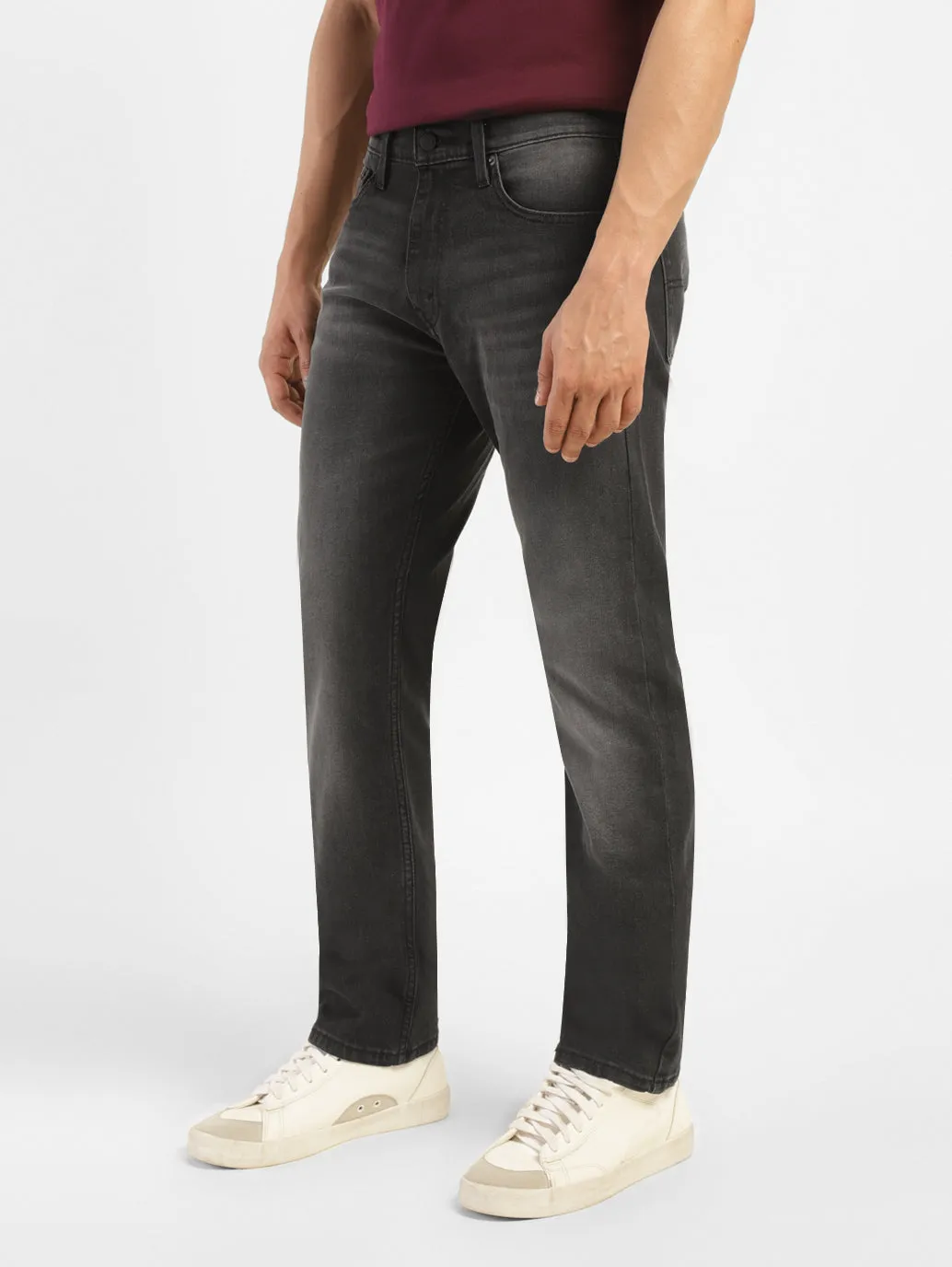 Men's 513 Black Slim Straight Fit Jeans