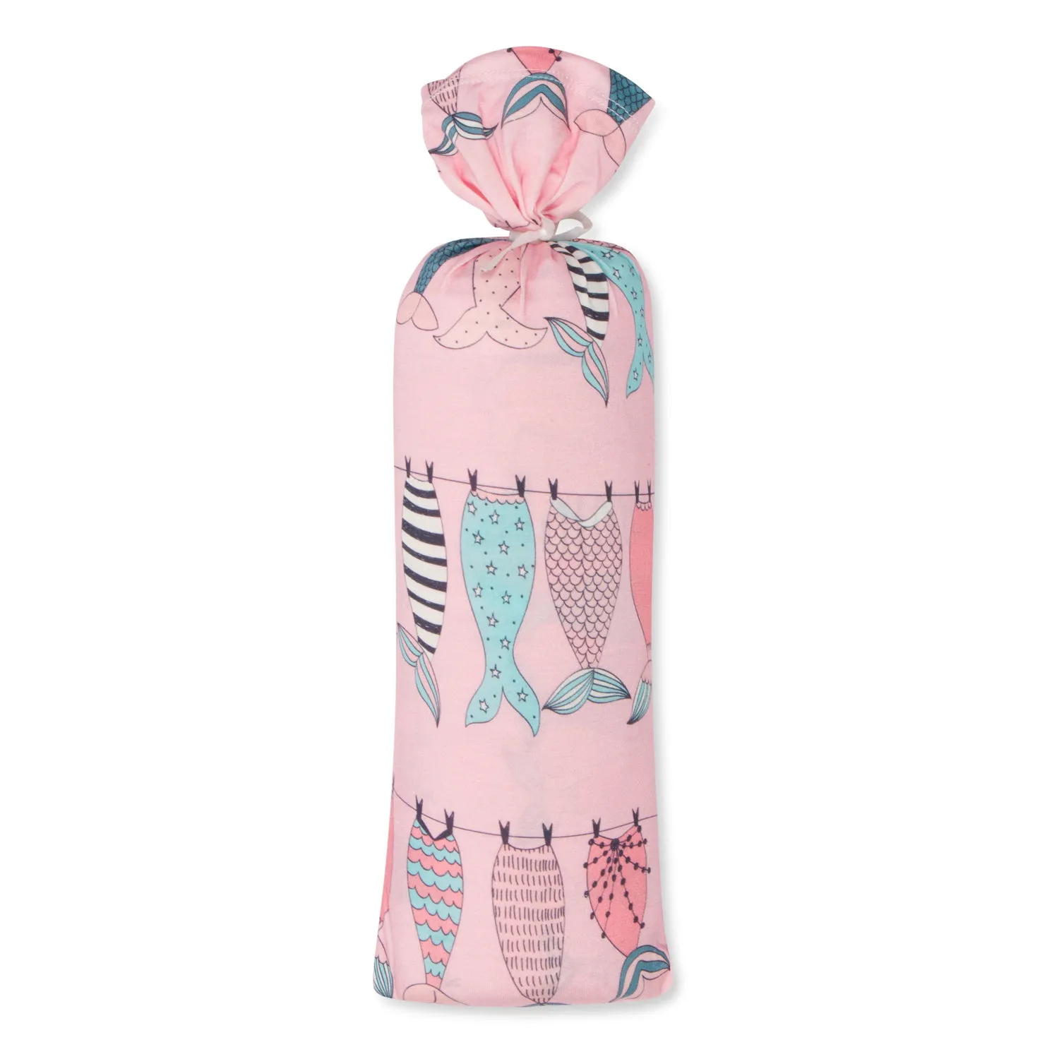 Mermaid Tails Swaddle - Pink