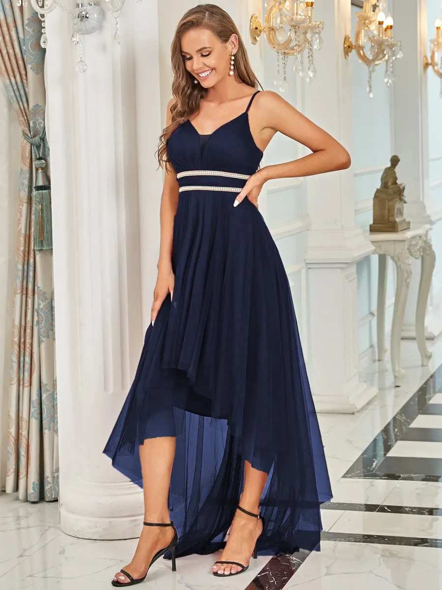 Modest Wholesale High-Low Tulle Prom Dress for Women