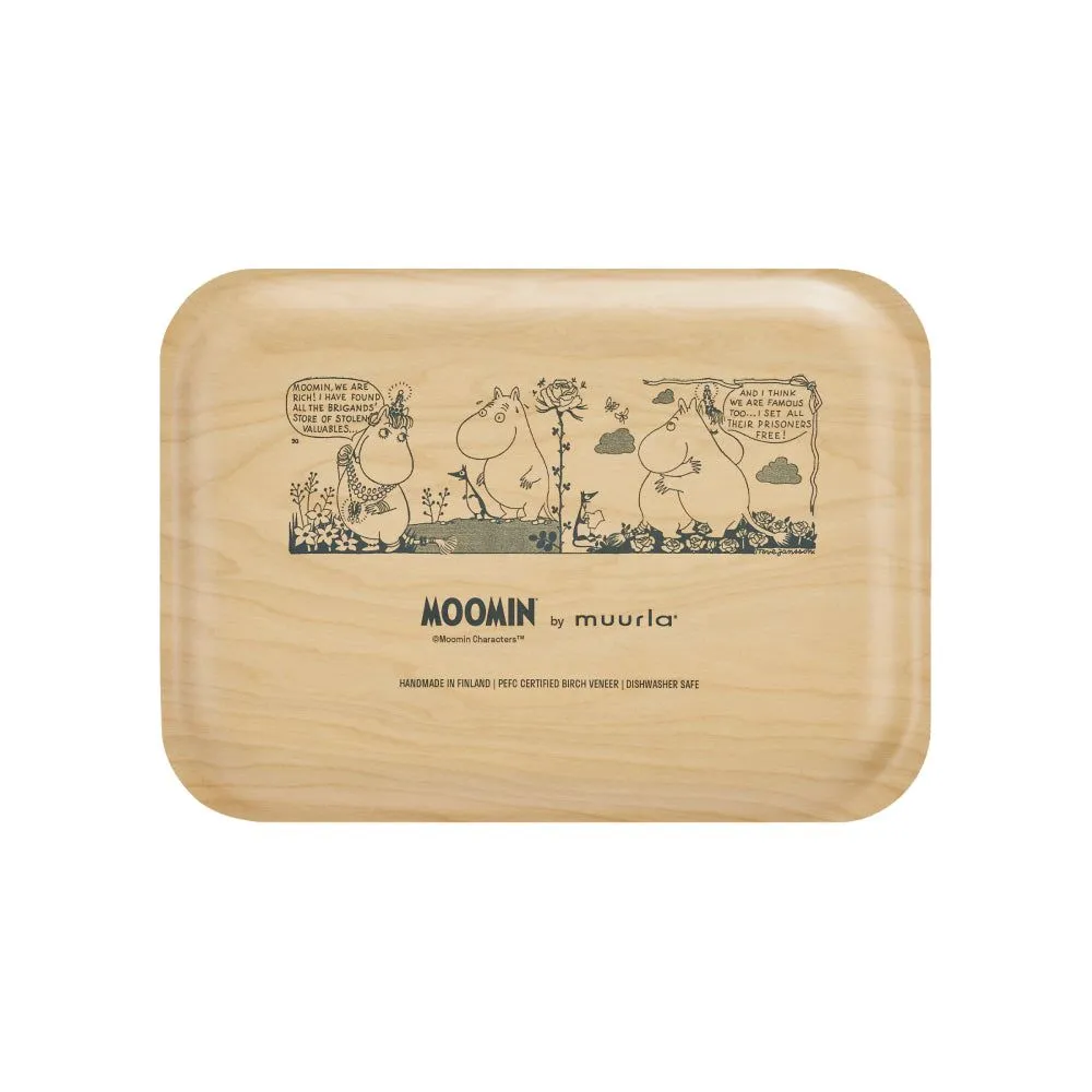 Moomin Tray Hug 27x20cm - Muurla