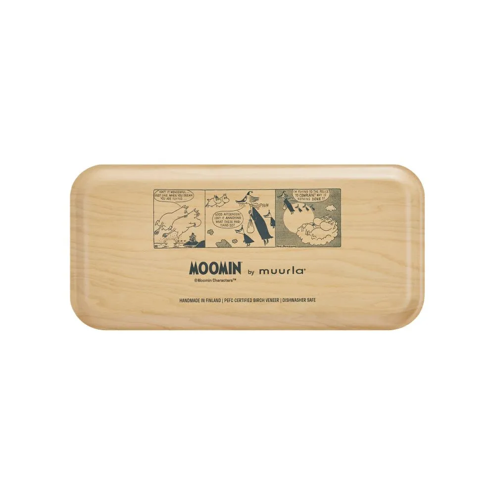 Moomin Tray In the Clouds 27x13cm - Muurla