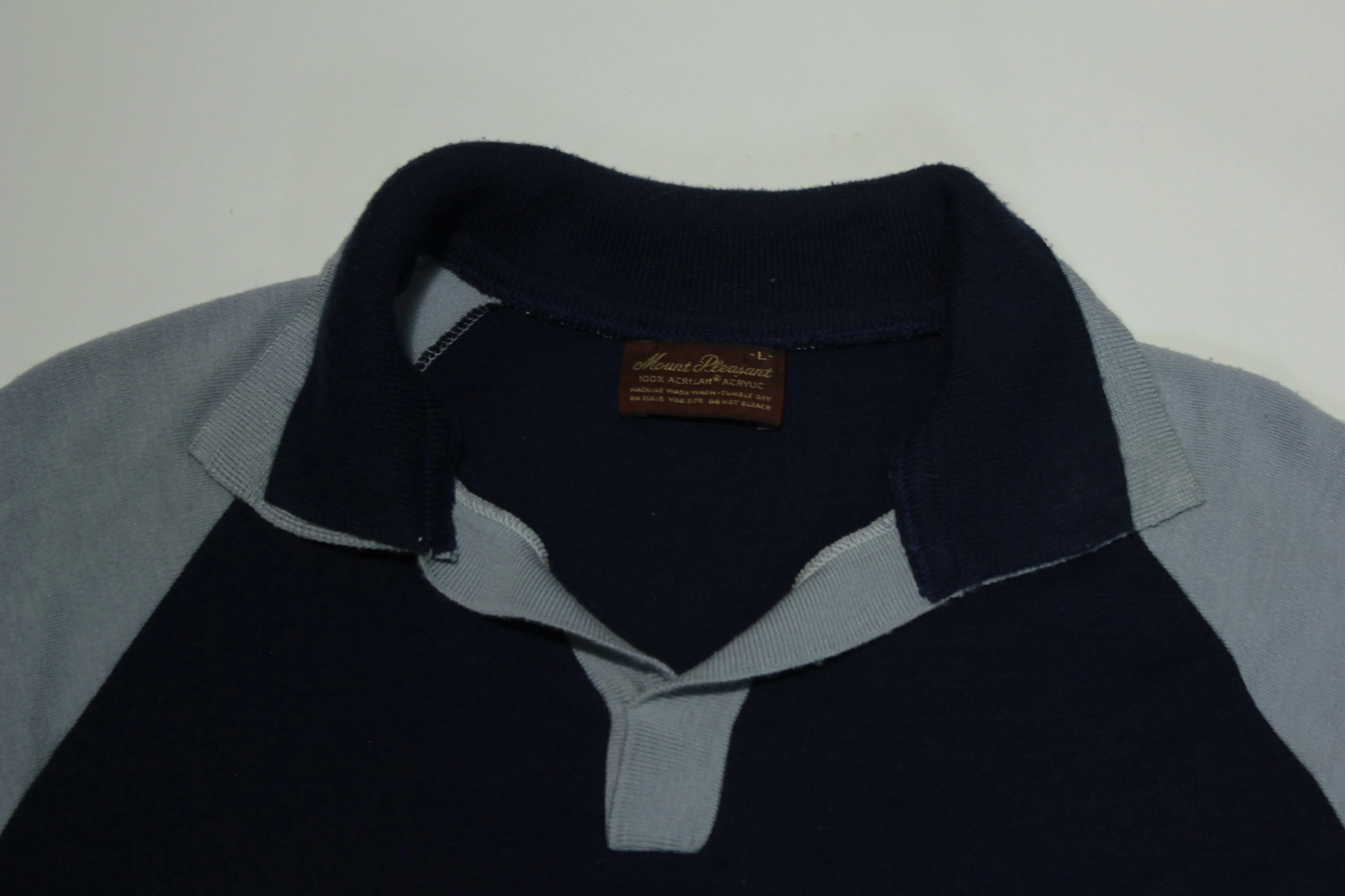 Mount Pleasant Vintage 70's Acrylic Mafia Boss Polo Shirt