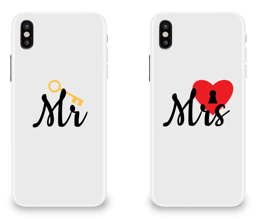 Mr. & Mrs. - Couple Matching Phone Cases