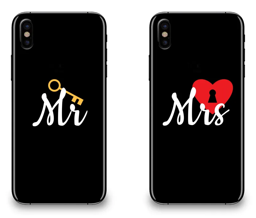 Mr. & Mrs. - Couple Matching Phone Cases