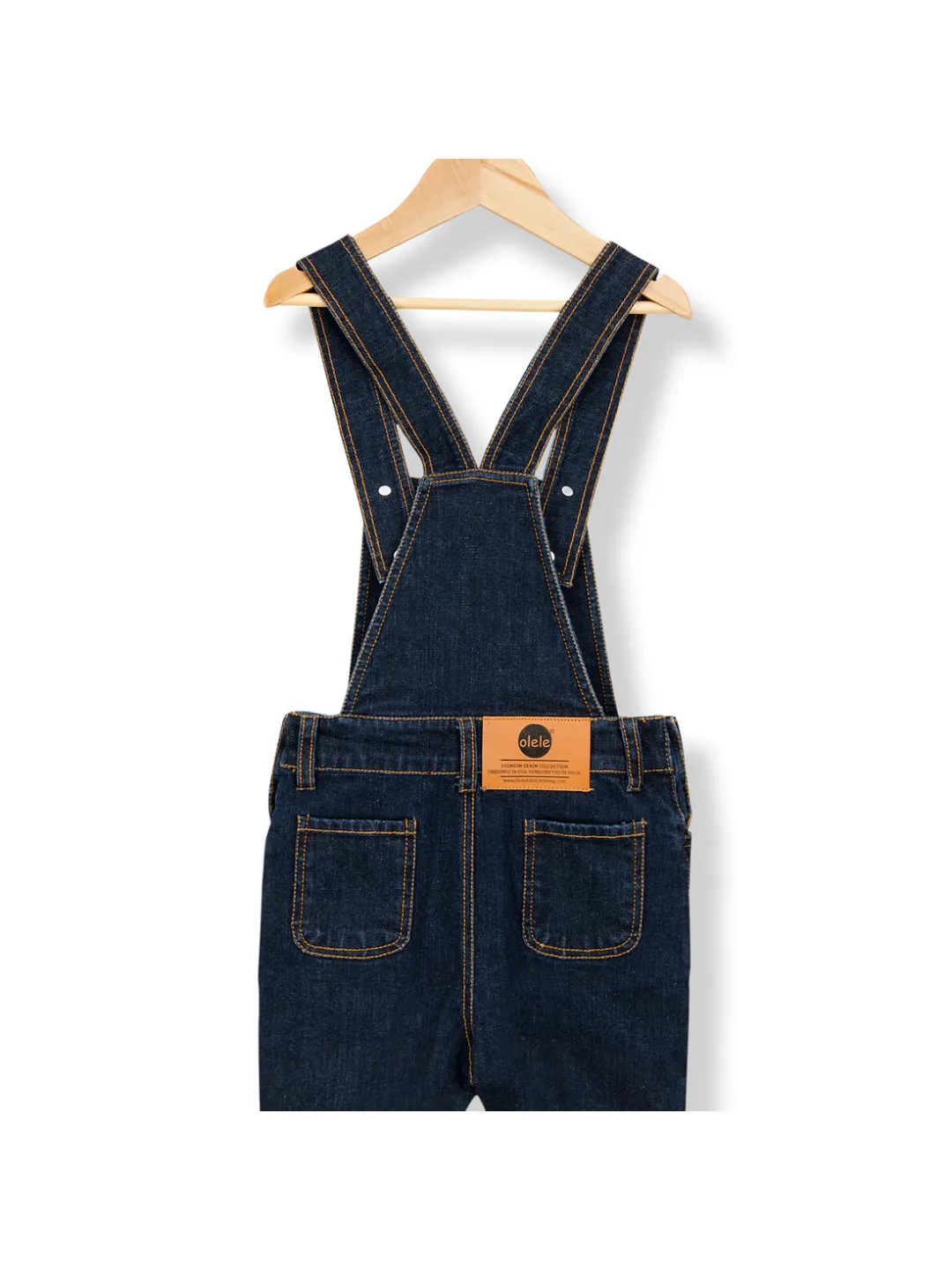 Naughty Dungaree® Boys Midnight Blue Denim Playsuit