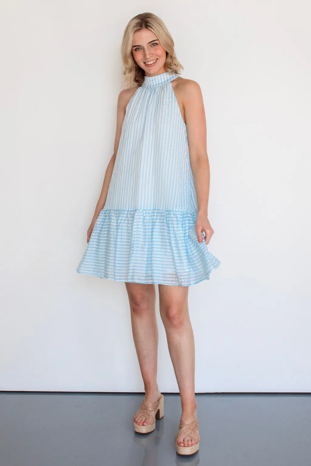 On The Harbor Mini Dress