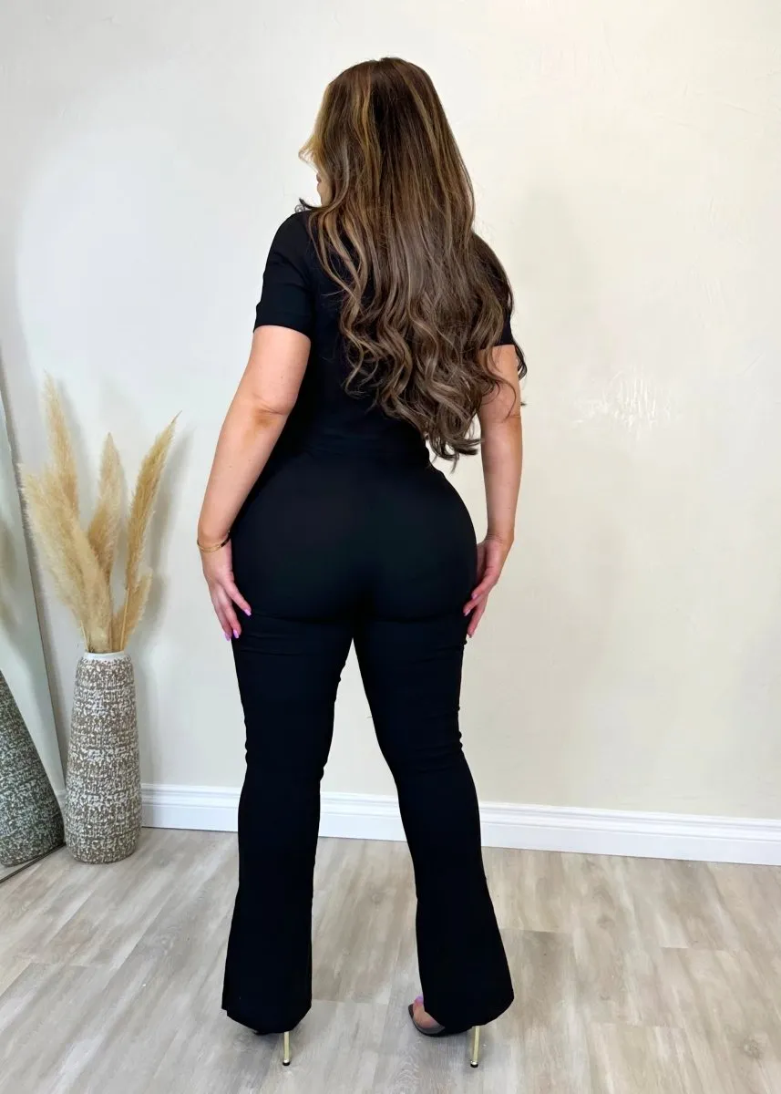 One More Time Jumpsuit Black