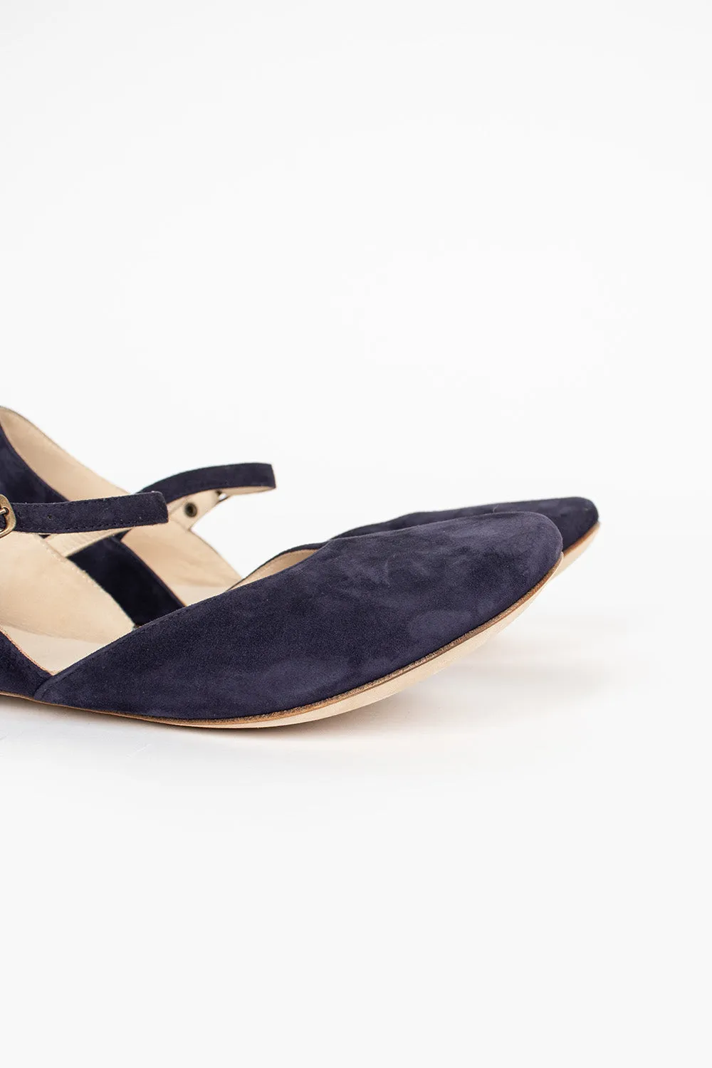 Open Ballerina Navy Blue