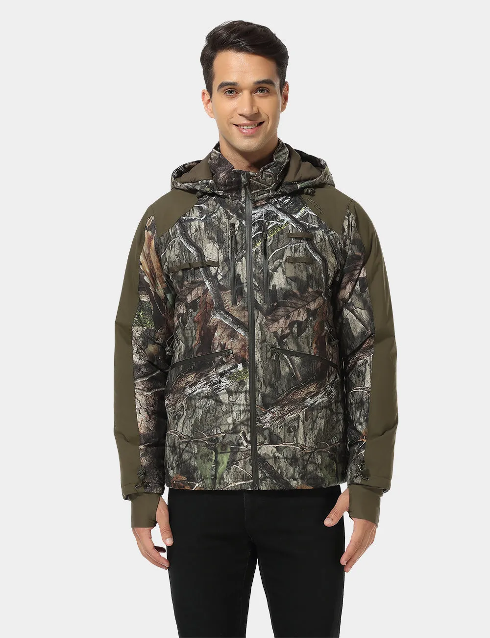 (Open-box) Men's Heated Hunting Jacket - Camouflage, Mossy Oak® Country DNA