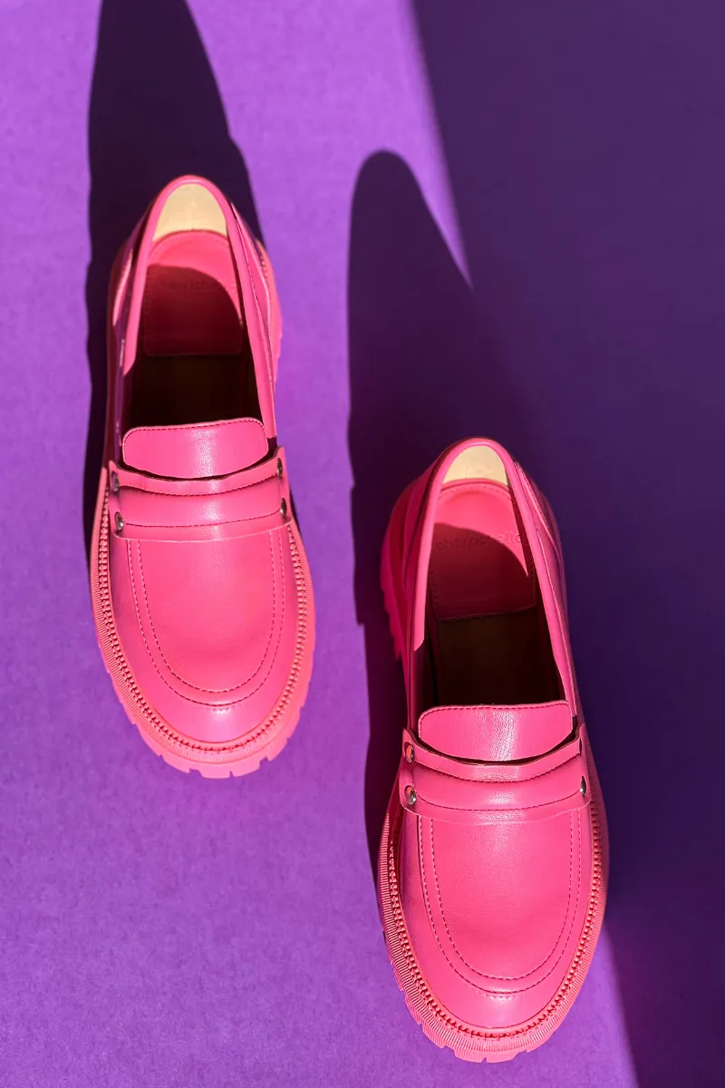 Optik Loafers Pink