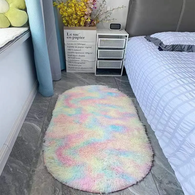 Oval Bedside Rug