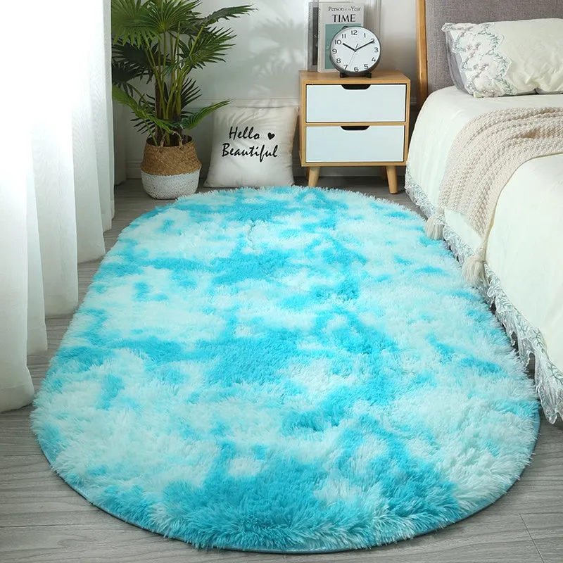 Oval Bedside Rug