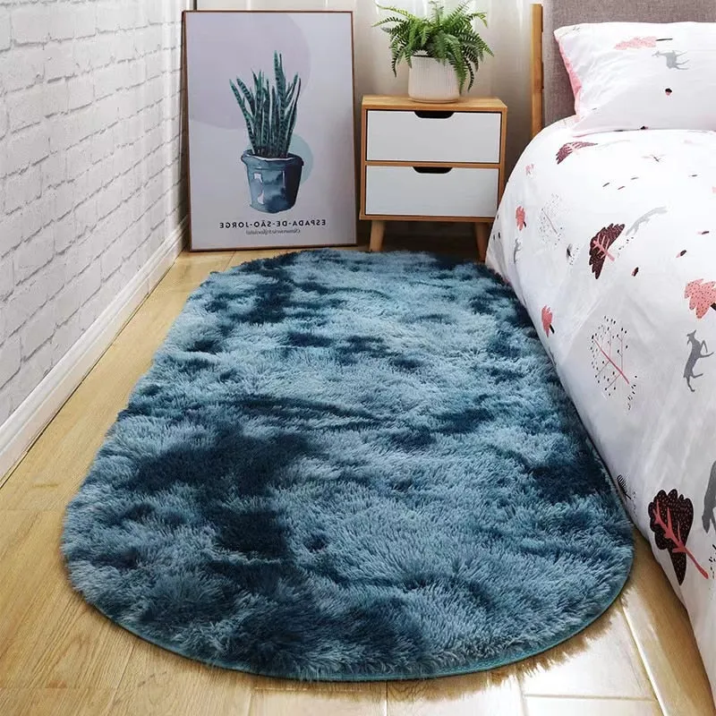 Oval Bedside Rug