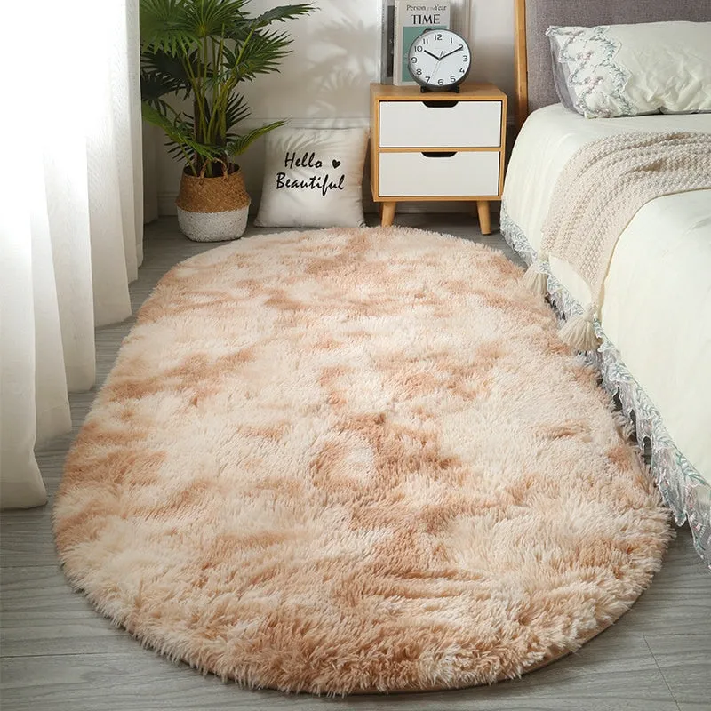 Oval Bedside Rug