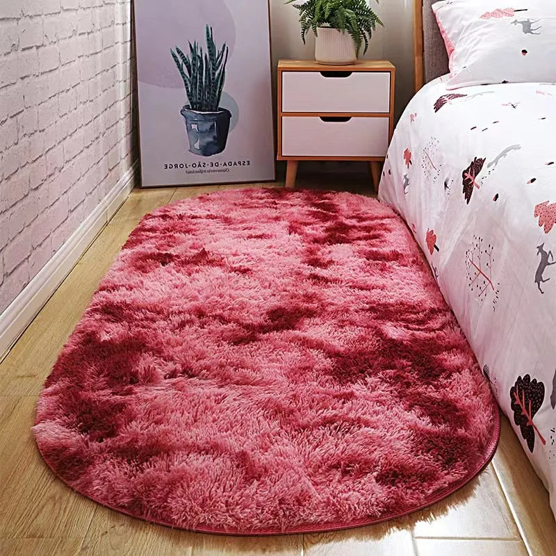 Oval Bedside Rug