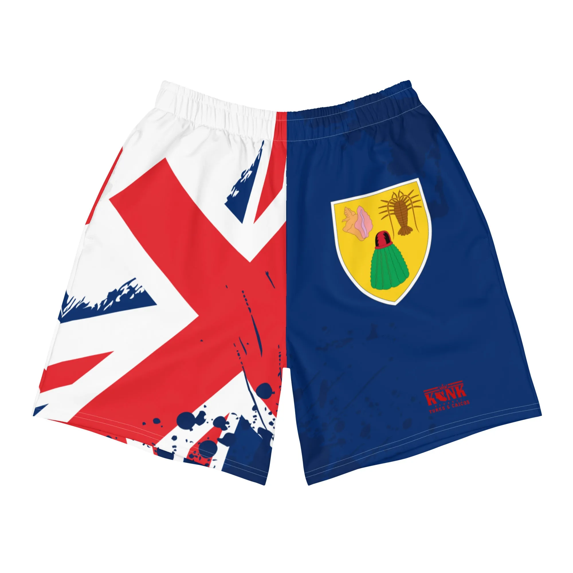 Painted Flag Mens Shorts