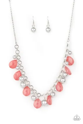 Paparazzi Pacific Posh - Multi Pink Necklace