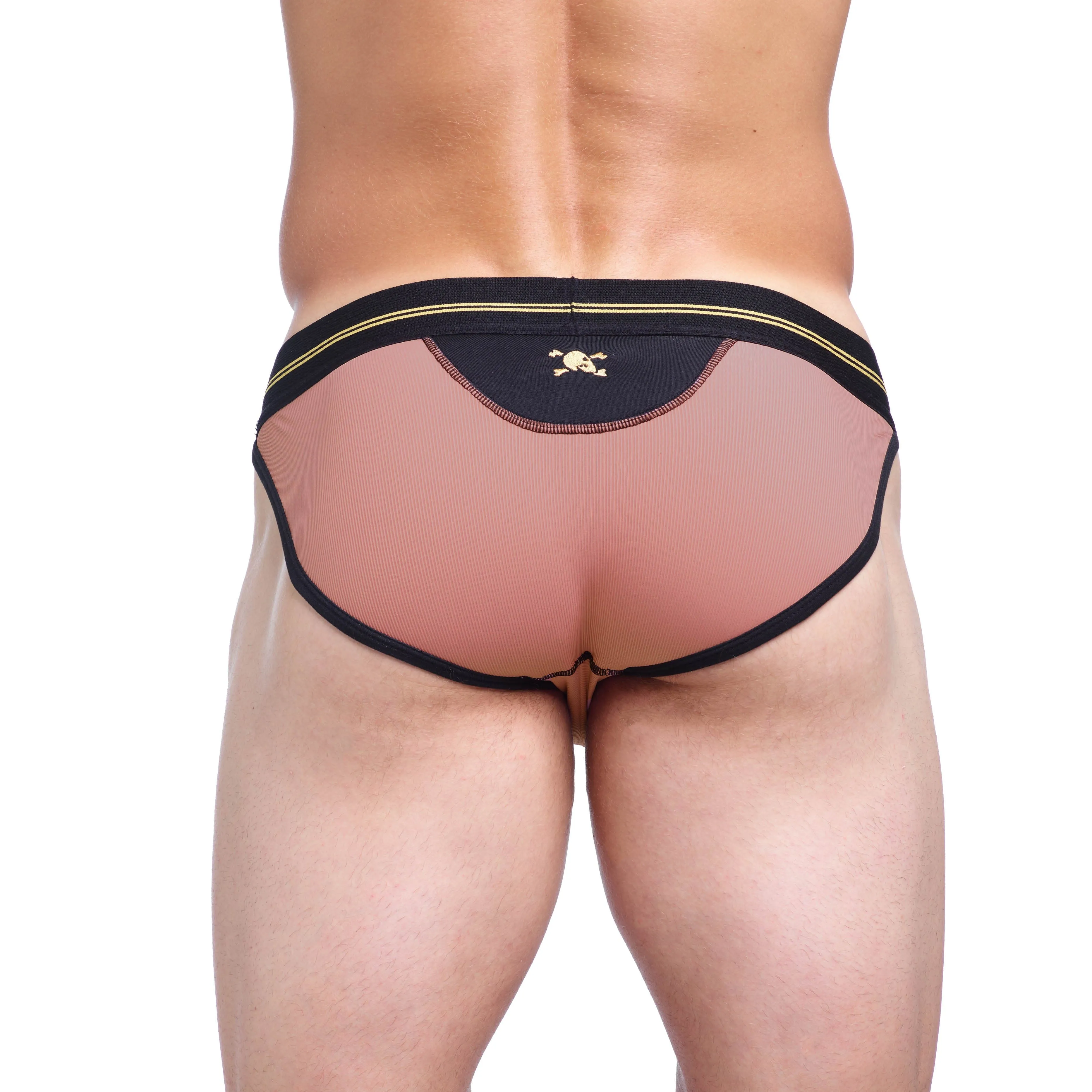 Performance Rib Sport Brief Pink