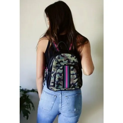 Pink Army Backpack