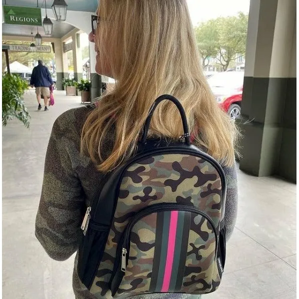 Pink Army Backpack