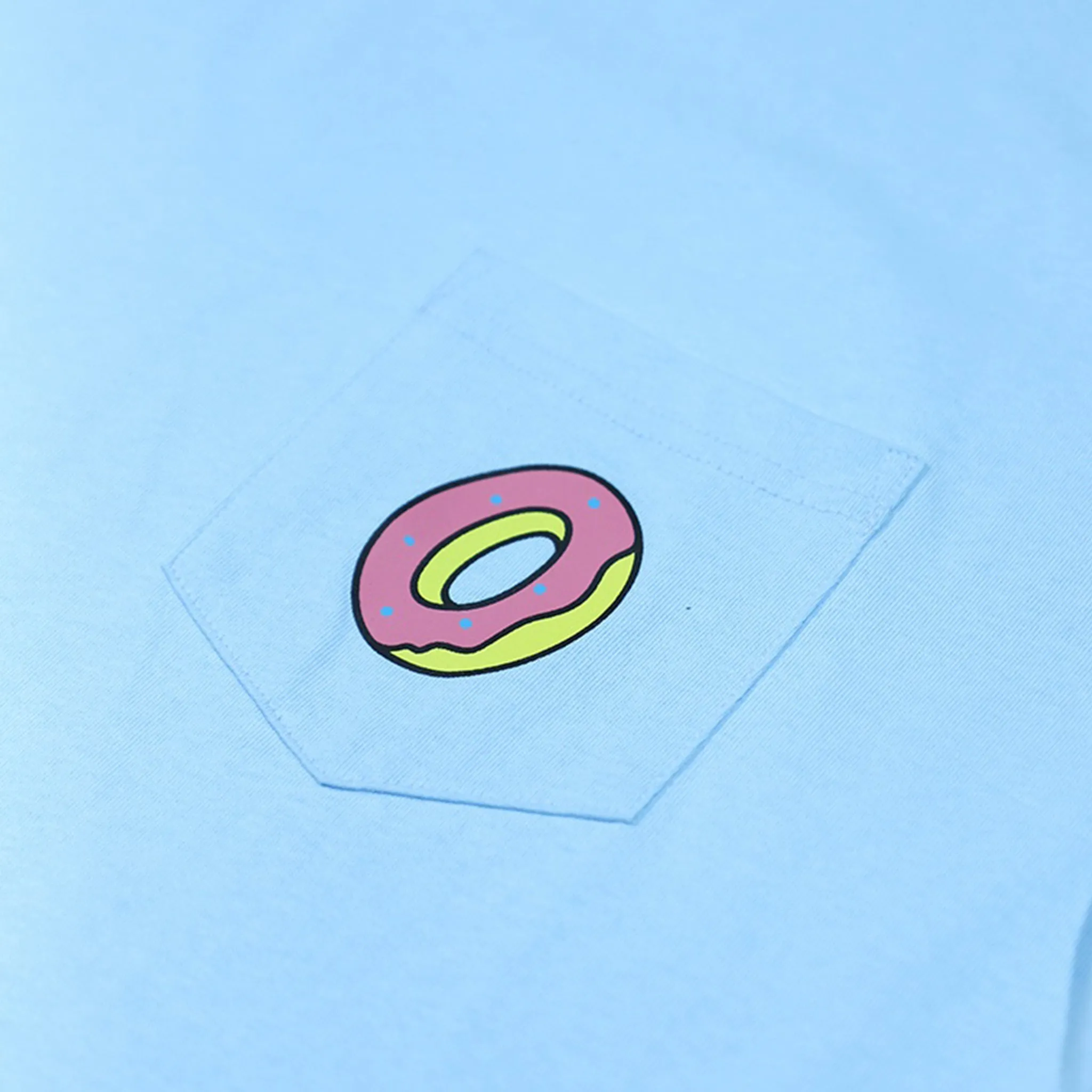 Pocket O Tee (Light Blue)