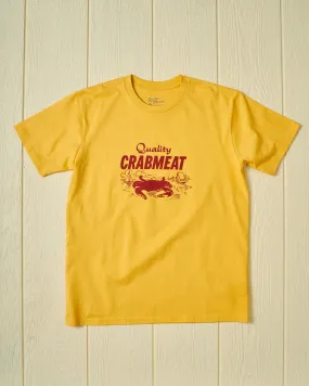 Quality Crabmeat Tee in Sunset