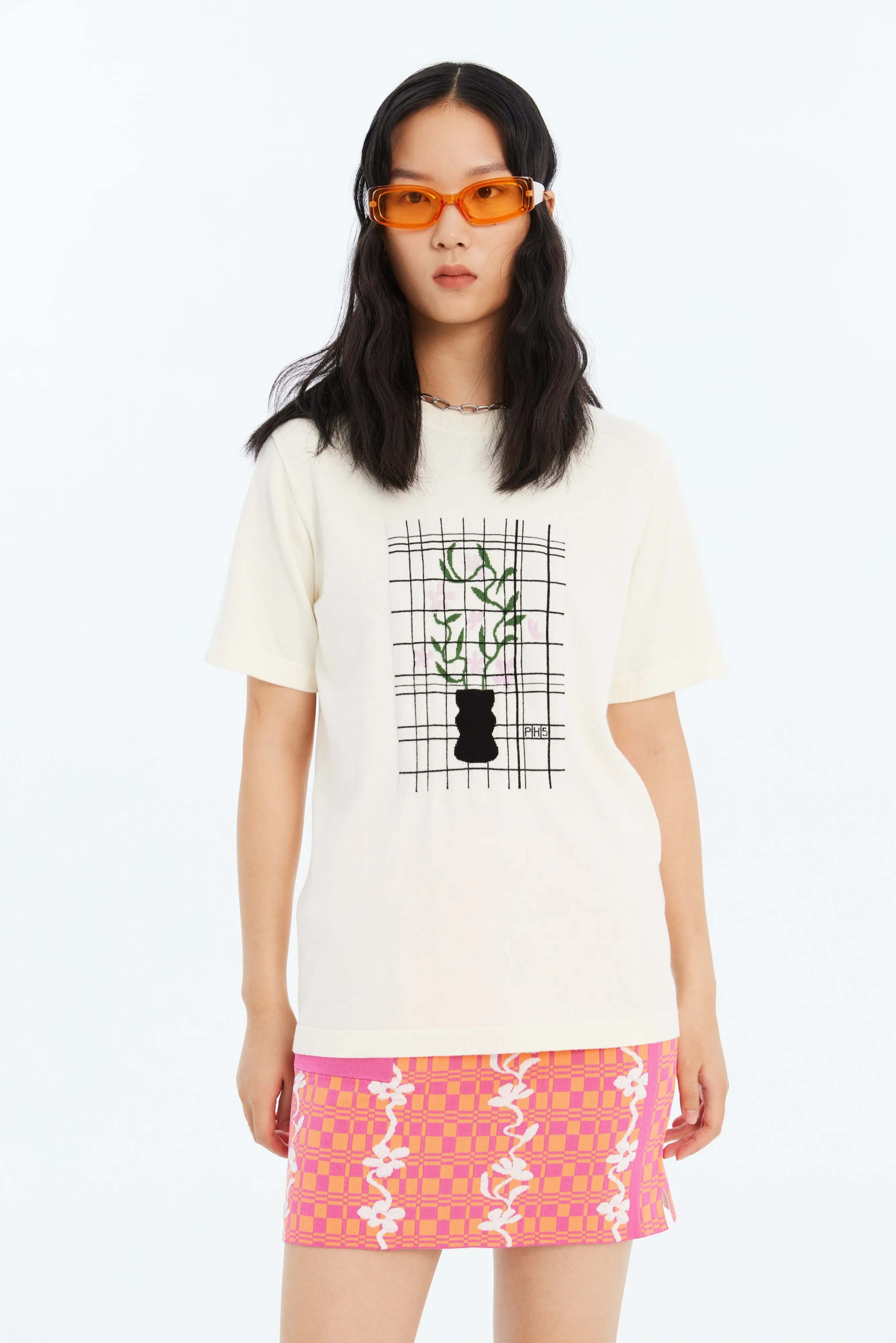 QUINN UV REACTIVE PLANT TSHIRT