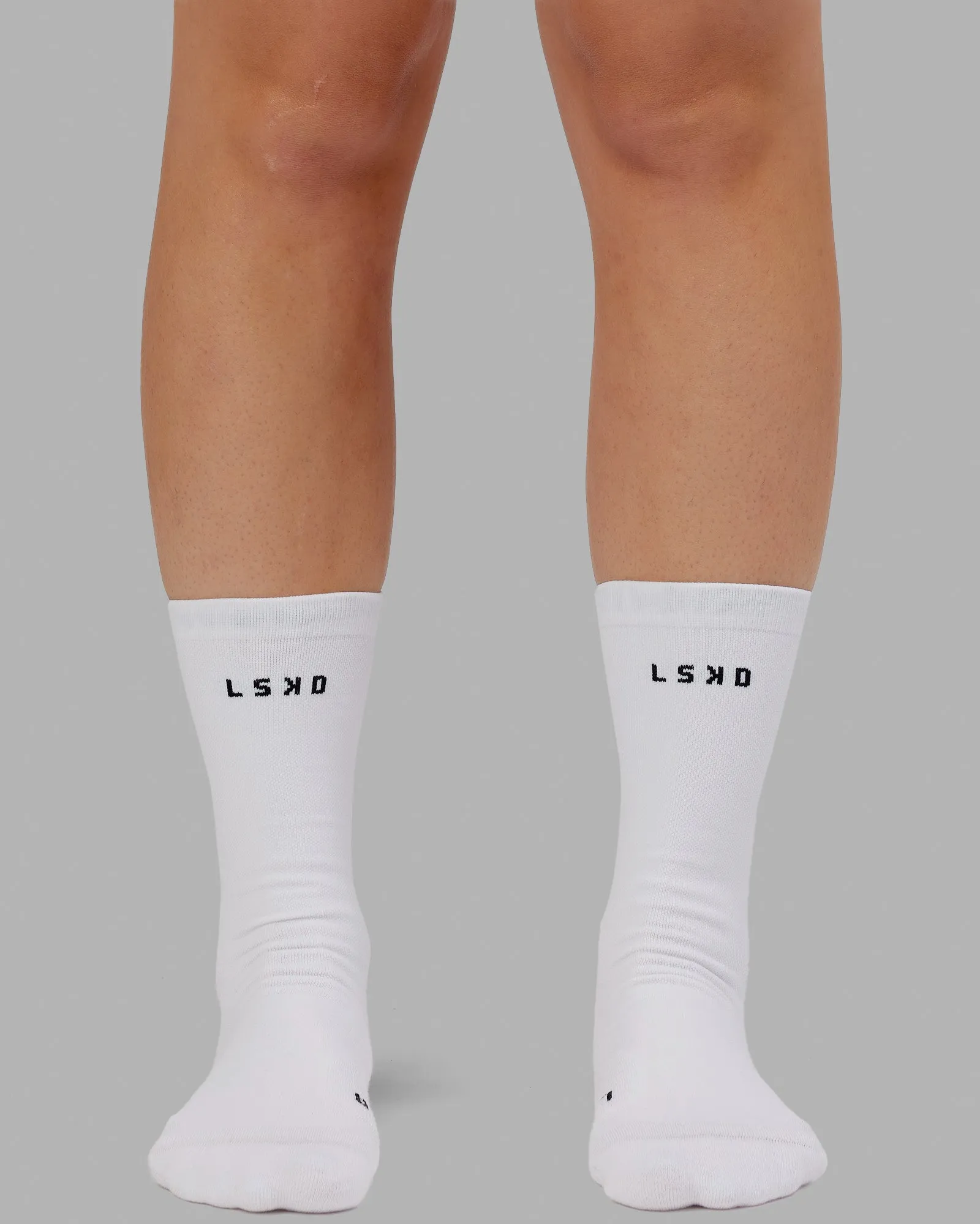 Rep Performance Crew Socks - White