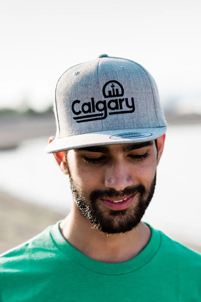 Retro Calgary Snapback Cap